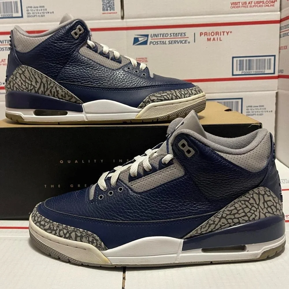Nike Air Jordan 3 Retro “Georgetown” 2021 streetwear hype shoe sneakers
